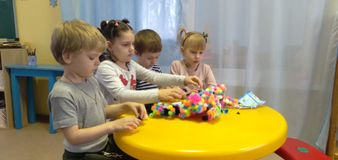 Творческое конструирование из конструктора - липучки Банчемс