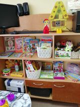 Центры музыкально театрализованной деятельности развивающих игр Центр книги 1 младшая группа